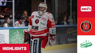 DEL2: Eispiraten Crimmitschau vs. Bietigheim Steelers I Highlights