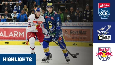 win2day ICE Hockey League: EC iDM Wärmepumpen VSV vs. EC Red Bull Salzburg | Highlights