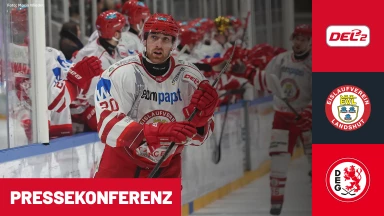 DEL2: EV Landshut vs Düsseldorfer EG | Pressekonferenz