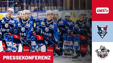 DEL2: Blue Devils Weiden vs. Eisbären Regensburg | Pressekonferenz
