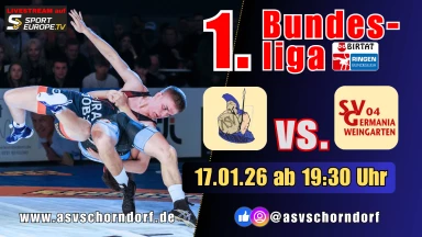 Test - Ringen - 1. Bundesliga Endrunde / ASV Schorndorf vs. SVG Weingarten