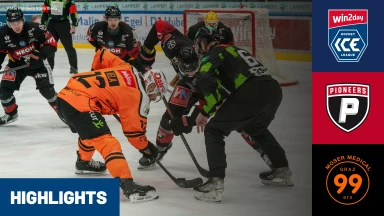 win2day ICE Hockey League: Pioneers Vorarlberg vs. Moser Medical Graz99ers | Highlights