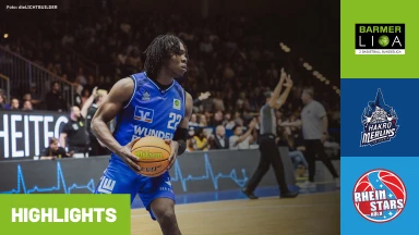 ProA: HAKRO Merlins Crailsheim vs. RheinStars Köln | Highlights