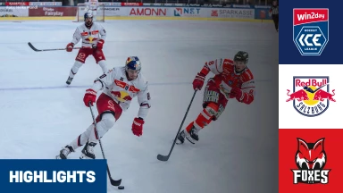 win2day ICE Hockey League: EC Red Bull Salzburg vs. HCB Südtirol Alperia I Highlights