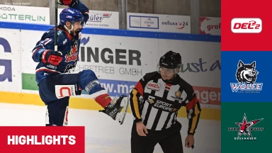 DEL2: EHC Freiburg vs. Starbulls Rosenheim I Highlights