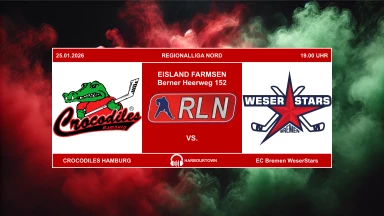 Ligaspiel | 25.01.26 | Crocodiles Hamburg vs. WeserStars Bremen