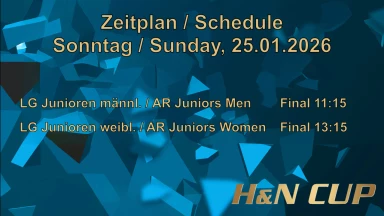H&N Cup 25.01.2026 Finals Luftgewehr Juniorinnen & Junioren