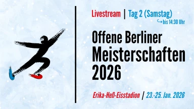 Offene Berliner Meisterschaften 2026 - Tag 2 (Samstag) - Teil 1