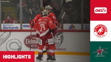 DEL2: EC Bad Nauheim vs. Starbulls Rosenheim I Highlights