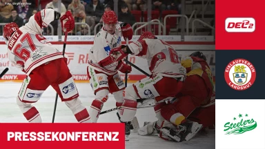 DEL2: EV Landshut vs. Bietigheim Steelers | Pressekonferenz
