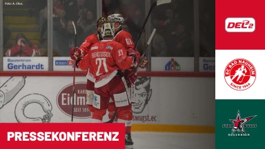 DEL2: EC Bad Nauheim vs. Starbulls Rosenheim | Pressekonferenz