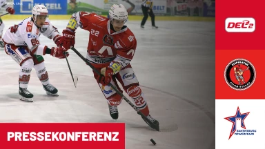 DEL2: Eispiraten Crimmitschau vs. Ravensburg Towerstars | Pressekonferenz