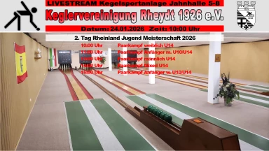 2. Tag Rheinland Jugend Meisterschaft 2026