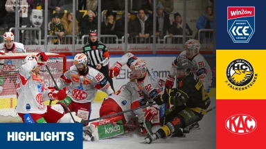 win2day ICE Hockey League: HC Falkensteiner Pustertal vs. EC-KAC | Highlights