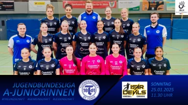 JBLH wA Pokalrunde B: Turnerschaft St. Tönis 1861 e.V. vs. TSV Ismaning