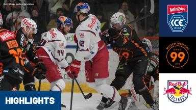 win2day ICE Hockey League: Moser Medical Graz99ers vs. EC Red Bull Salzburg | Highlights