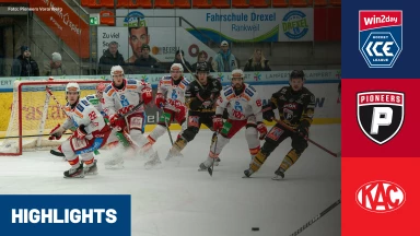 win2day ICE Hockey League: Pioneers Vorarlberg vs. EC-KAC | Highlights
