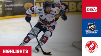 DEL2: EHC Freiburg vs. EC Bad Nauheim | Highlights