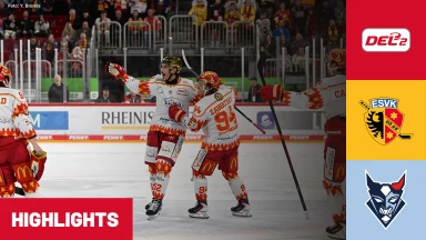 DEL2: EHC Freiburg vs. EC Bad Nauheim | Highlights