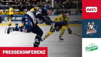 DEL2: EC Kassel Huskies vs. Bietigheim Steelers | Pressekonferenz