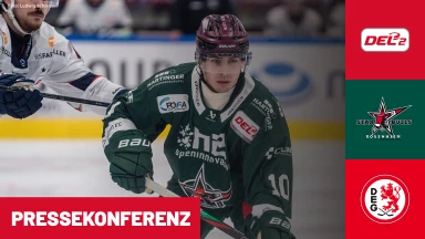 DEL2: Starbulls Rosenheim vs. Düsseldorfer EG | Pressekonferenz
