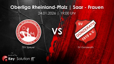 Oberliga RPS-F: TSV Speyer vs. SV Gonzerath
