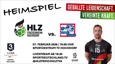 3. Liga Süd-West-HLZ Friesenh-Hochd II vs. Interaktiv.Handball Düsseld.-Ratingen