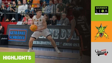 ProA: Artland Dragons vs. Nürnberg Falcons BC | Highlights