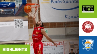 ProA: Paderborn Baskets vs. VfL SparkassenStars Bochum | Highlights