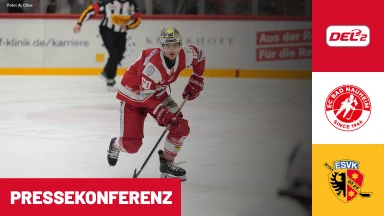 DEL2: EC Bad Nauheim vs. ESV Kaufbeuren | Pressekonferenz