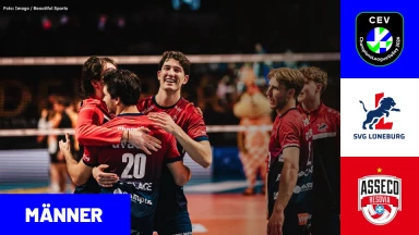 CL Männer: SVG Lüneburg vs. Asseco Resovia RZESZÓW | Highlights