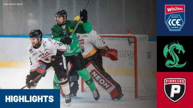 win2day ICE Hockey League: Olimpija Ljubljana vs. Pioneers Vorarlberg | Highlights