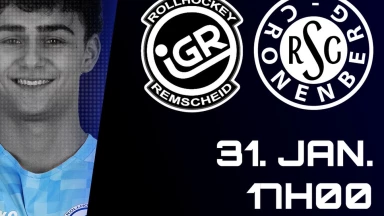 1. Rollhockey Bundesliga Herren - IGR Remscheid vs. RSC Cronenberg