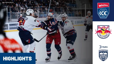 win2day ICE Hockey League: EC Red Bulls Salzburg vs. Hydro Fehervar AV 19 I Highlights