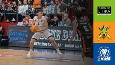 ProA: Artland Dragons vs. PS Karlsruhe LIONS