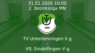 TV Unterlenningen II g - VfL Sindelfingen V g