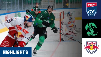 win2day ICE Hockey League: Olimpija Ljubljana vs. EC Red Bull Salzburg I Highlights