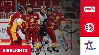 DEL2: Düsseldorfer EG vs. Ravensburg Towerstars I Highlights