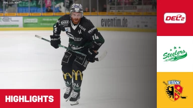 DEL2: Bietigheim Steelers vs. ESV Kaufbeuren I Highlights