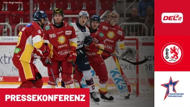 DEL2: Düsseldorfer EG vs. Ravensburg Towerstars I Pressekonferenz
