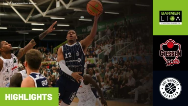 ProA: GIESSEN 46ers vs. Uni Baskets Münster | Highlights