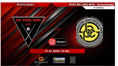 BV Pool 2000 II vs. PBC Schwerte IV | Tisch 2