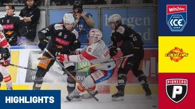 win2day ICE Hockey League: Vienna Capitals vs. Pioneers Vorarlberg I Highlights