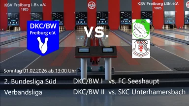 Heimspiel DKC/BW Freiburg vs. FC Seeshaupt & SKC Unterhamersbach