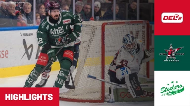 DEL2: Starbulls Rosenheim vs. Bietigheim Steelers I Highlights