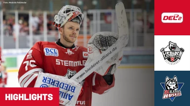 DEL2: Eisbären Regensburg vs. EC Kassel Huskies I Highlights