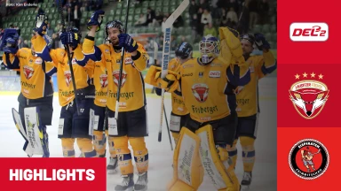 DEL2: Lausitzer Füchse vs. Eispiraten Crimmitschau I Highlights
