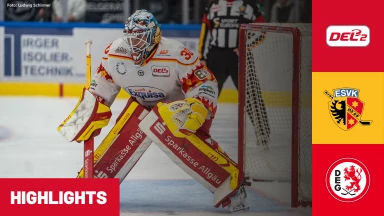 DEL2: ESV Kaufbeuren vs. Düsseldorfer EG I Highlights