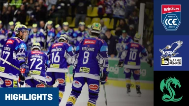 win2day ICE Hockey League: EC iDM Wärmepumpen VSV vs. Olimpija Lubljana | Highlights