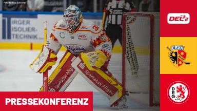 DEL2: ESV Kaufbeuren vs. Düsseldorfer EG I Pressekonferenz